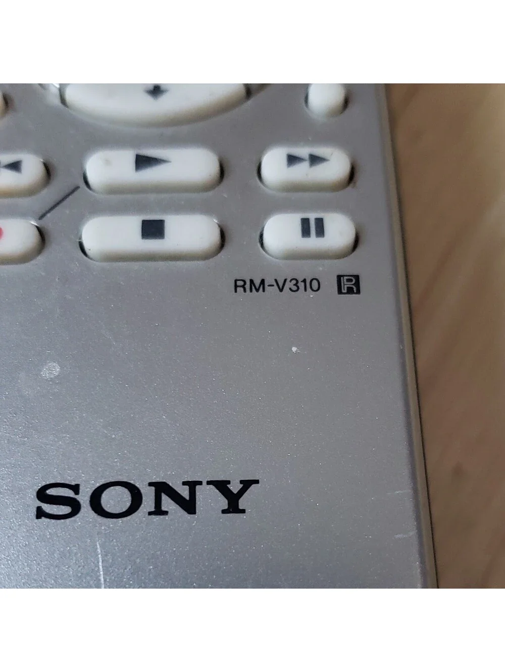 Sony RM-V310 Wireless Universal TV Remote Control, Silver/Gray